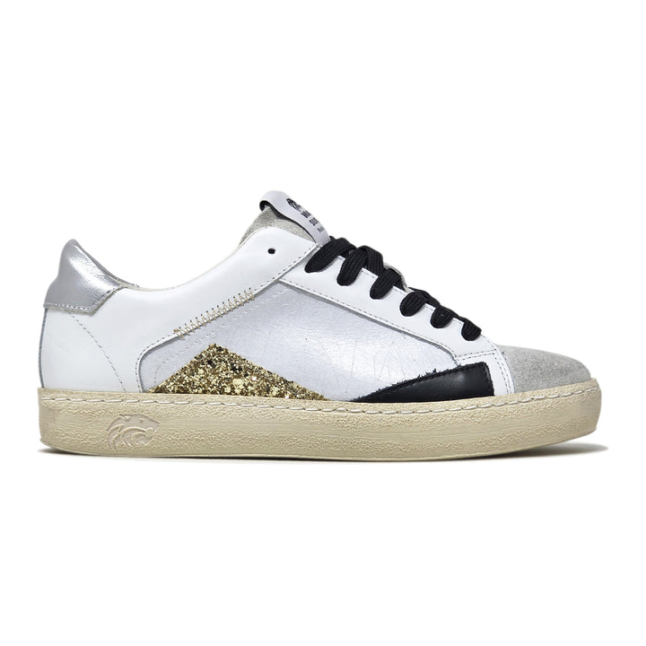 EVAN PELLE BIANCA NERA ORO ARGENTO