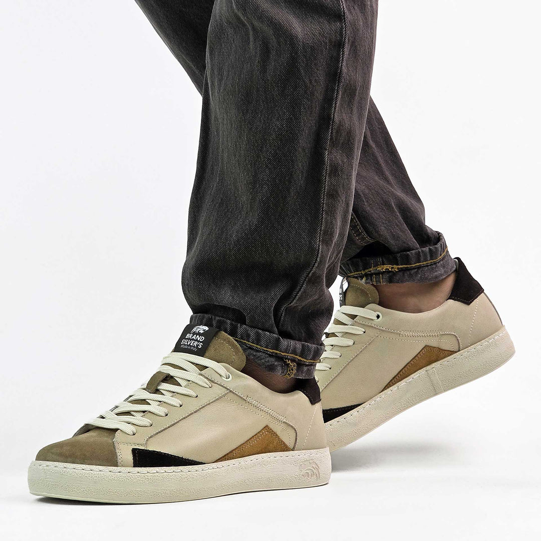 EVAN PELLE BEIGE MORO CUOIO