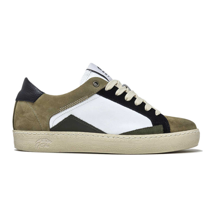 EVAN PELLE BIANCO TAUPE NERO VERDE