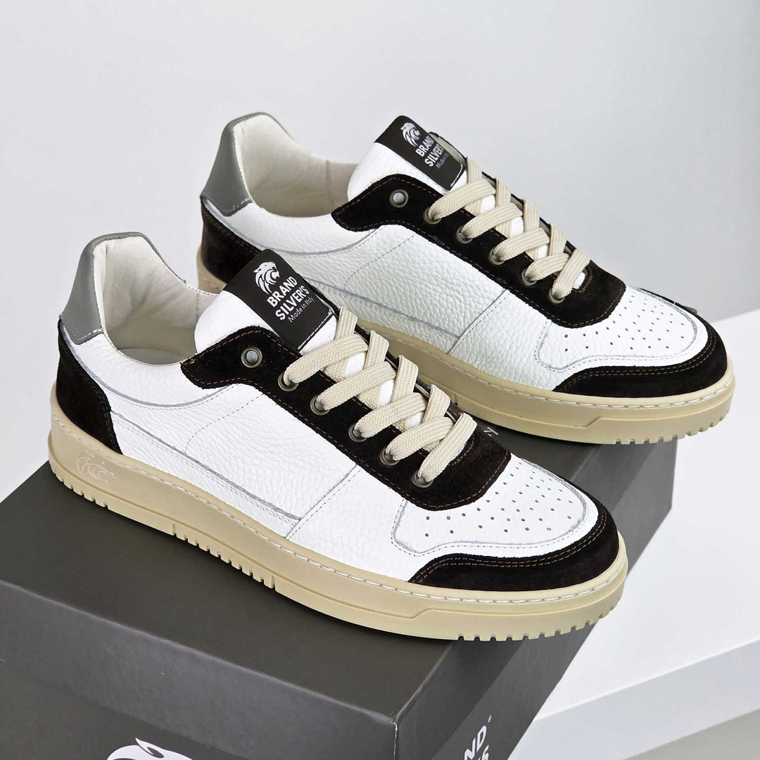 LEWIS PELLE BIANCO MORO GRIGIO