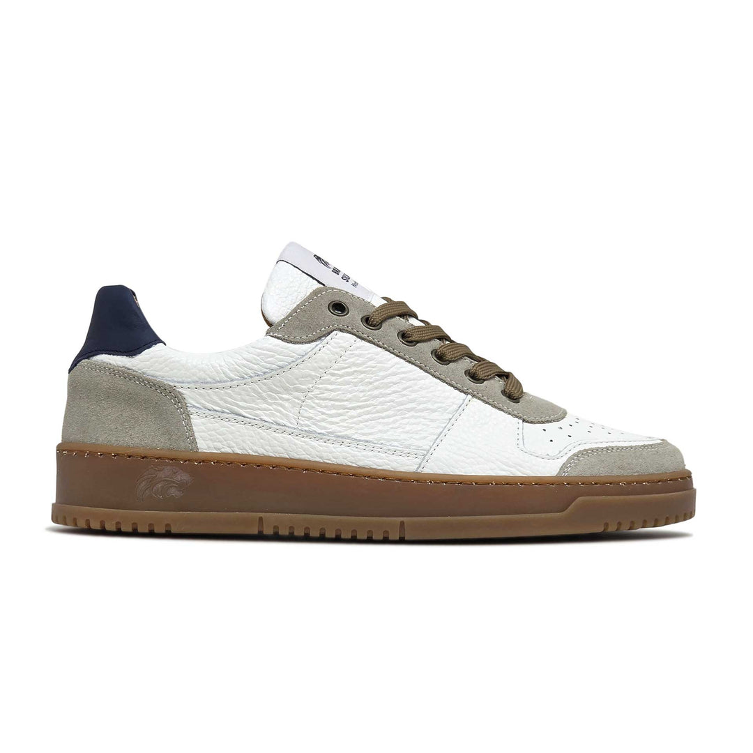 LEWIS PELLE BIANCO BEIGE BLU NAVY