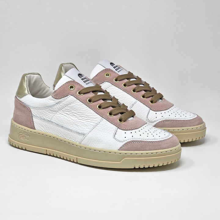 LEWIS PELLE BIANCO ROSA BEIGE ORO