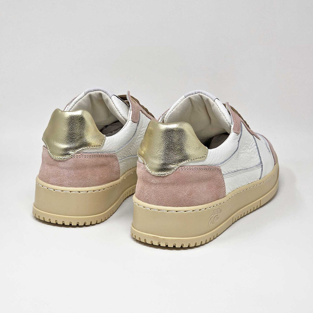 LEWIS PELLE BIANCO ROSA BEIGE ORO