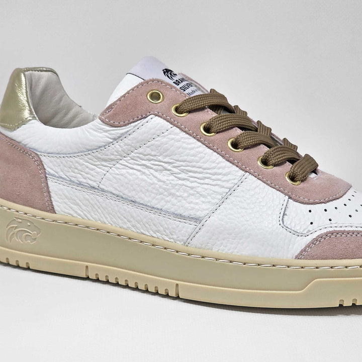 LEWIS PELLE BIANCO ROSA BEIGE ORO