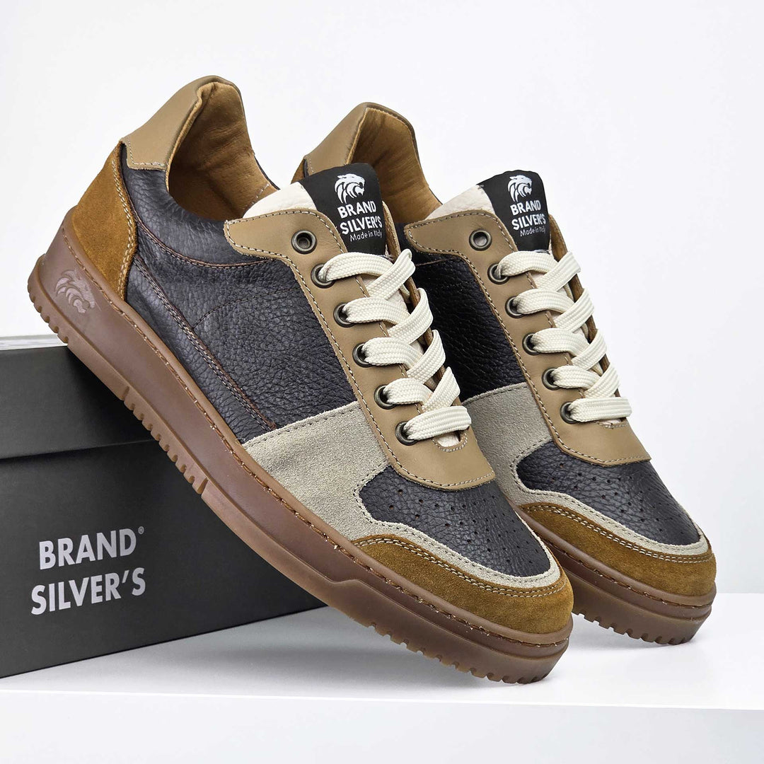 LEWIS PELLE MARRONE CUOIO BEIGE