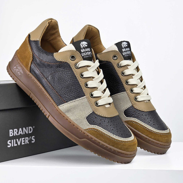 LEWIS PELLE MARRONE CUOIO BEIGE