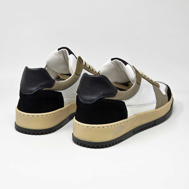 LEWIS SUPERNOVA PELLE BIANCO TAUPE NERO