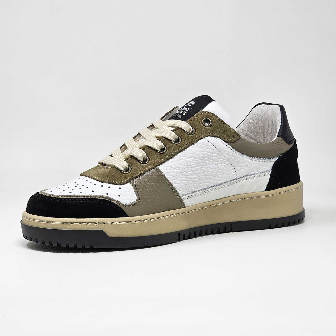 LEWIS SUPERNOVA PELLE BIANCO TAUPE NERO