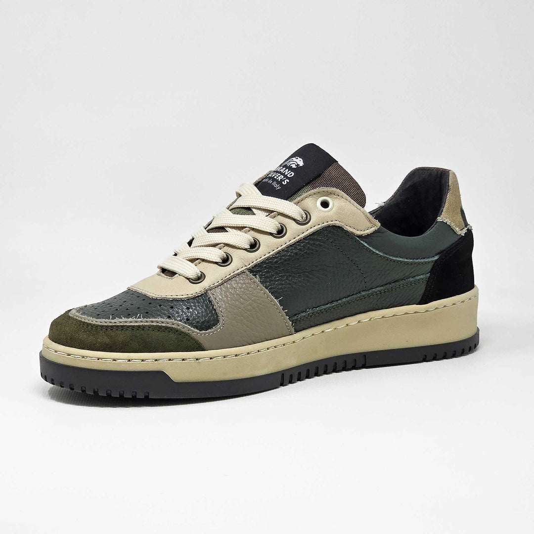 LEWIS SUPERNOVA PELLE VERDE BEIGE CAMOUFLAGE