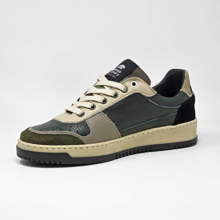 LEWIS SUPERNOVA PELLE VERDE BEIGE CAMOUFLAGE