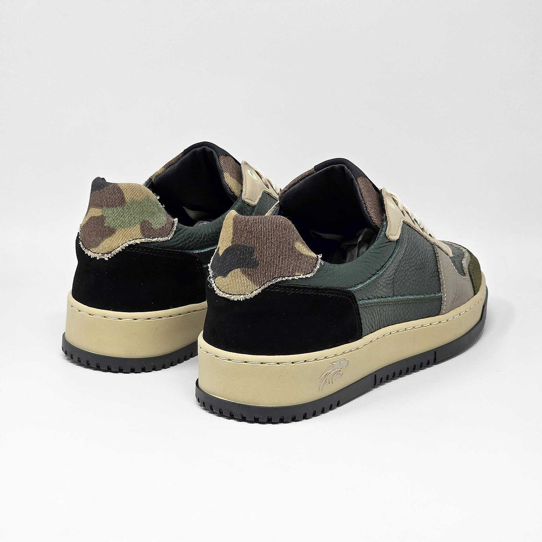 LEWIS SUPERNOVA PELLE VERDE BEIGE CAMOUFLAGE