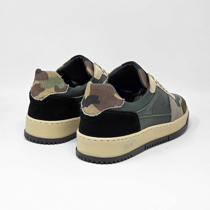 LEWIS SUPERNOVA PELLE VERDE BEIGE CAMOUFLAGE