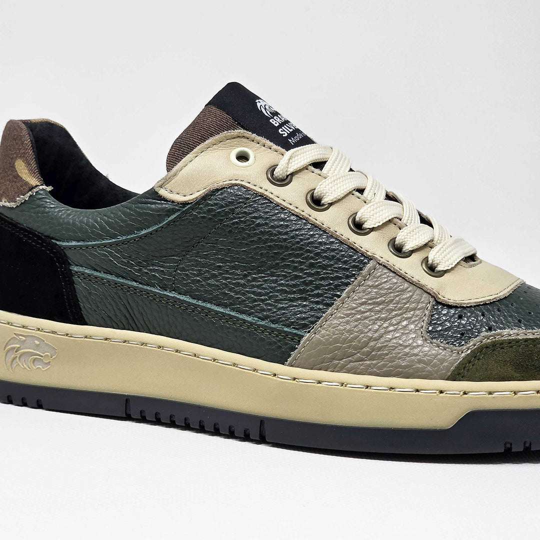 LEWIS SUPERNOVA PELLE VERDE BEIGE CAMOUFLAGE