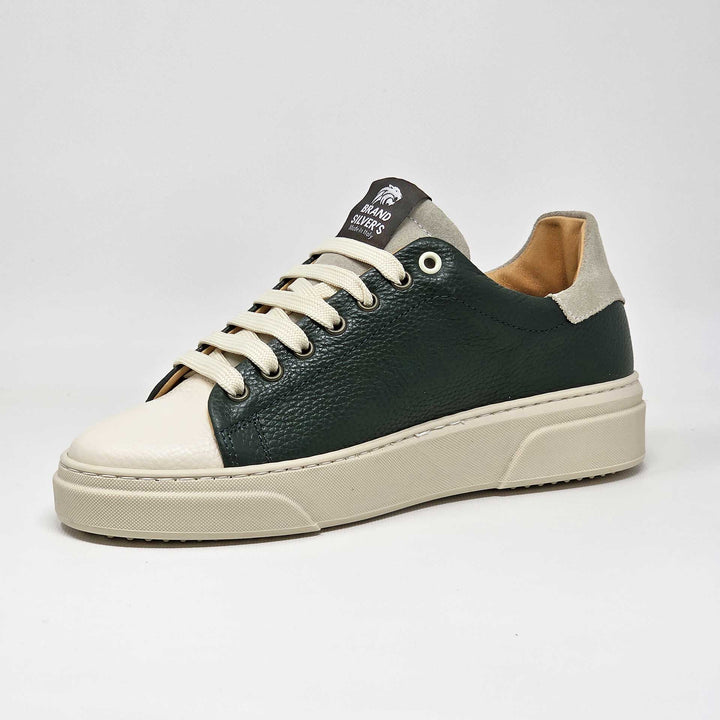 NEVADA PELLE VERDE BLU NAVY BEIGE