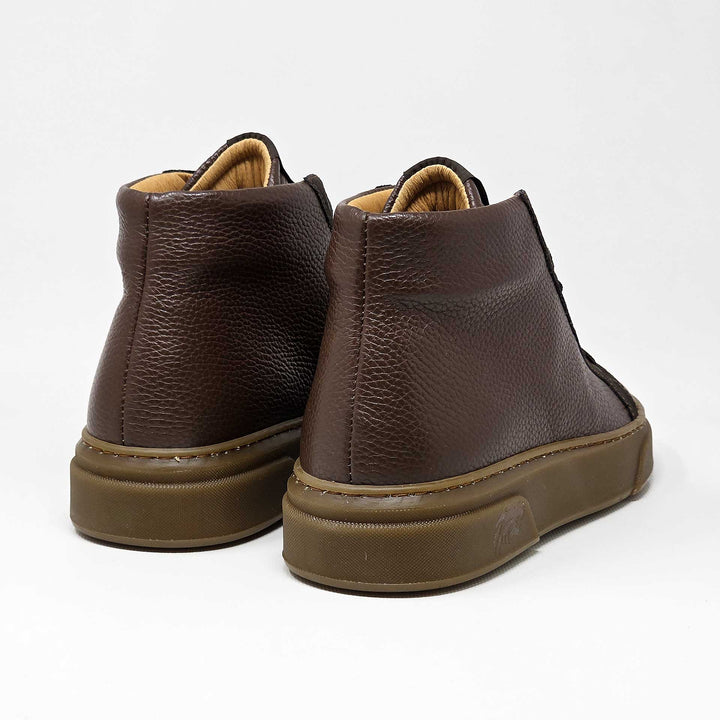 NEVADA BOOT PELLE NERO BLU CASTAGNA BEIGE