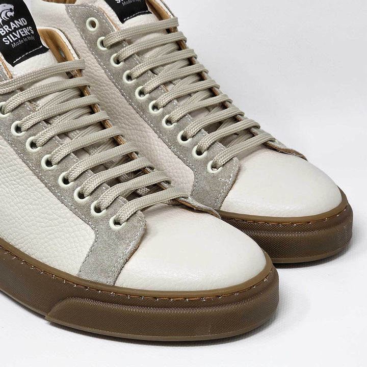 NEVADA BOOT PELLE NERO BLU CASTAGNA BEIGE