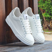 NEVADA BASIC PELLE BOTTOLATA BIANCA