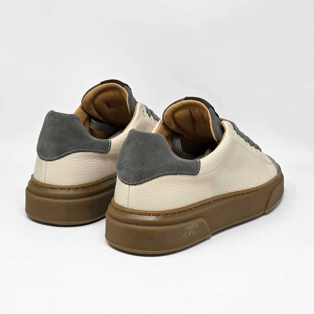 NEVADA PELLE BEIGE GRIGIO