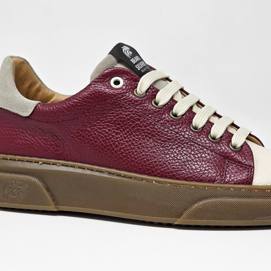 NEVADA PELLE BORDEAUX BEIGE