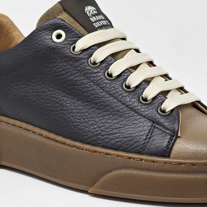 NEVADA PELLE MARRONE TAUPE