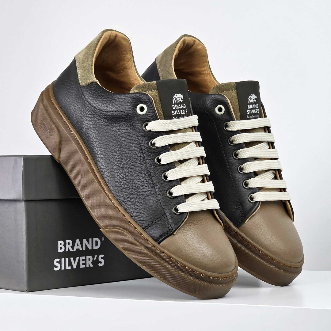 NEVADA PELLE MARRONE TAUPE