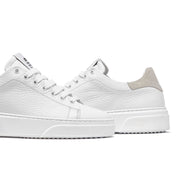 NEVADA BASIC PELLE BOTTOLATA BIANCA