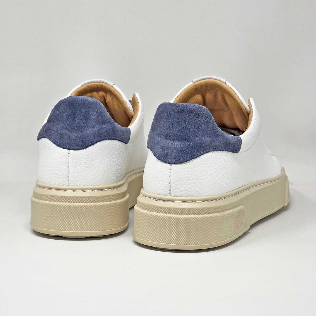 NEVADA PELLE BIANCA CAMOSCIO JEANS