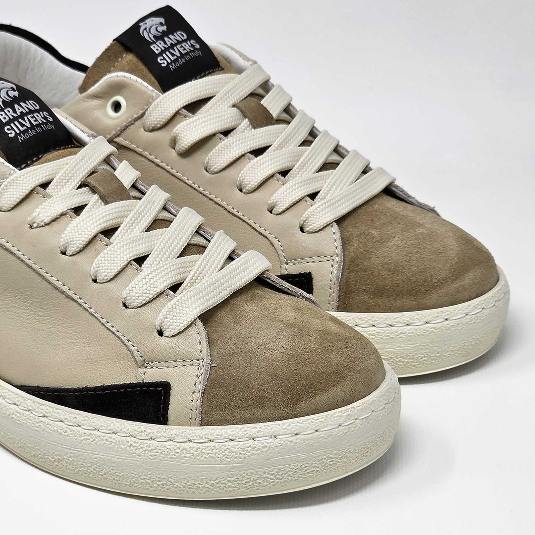 EVAN PELLE BEIGE MORO CUOIO