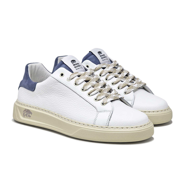 JUDE PELLE BIANCA JEANS SUOLA EVA LIGHT