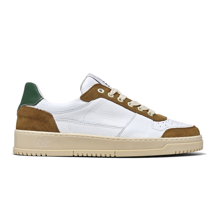 LEWIS BASIC PELLE BIANCA CUOIO VERDE