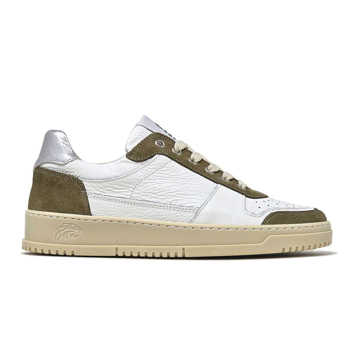 LEWIS PELLE BIANCO TAUPE ARGENTO