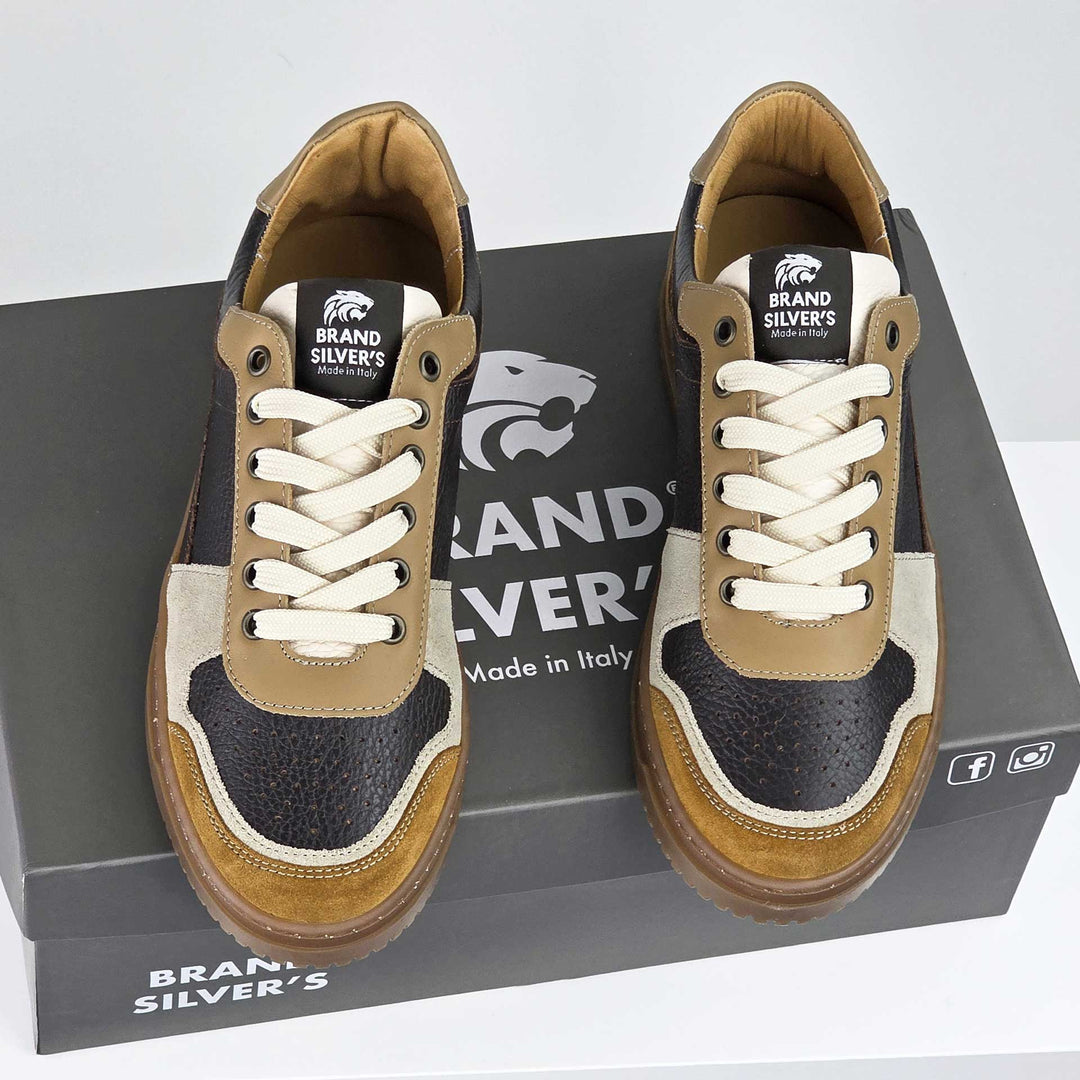 LEWIS SUPERNOVA BROWN LEATHER BEIGE