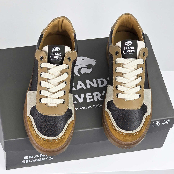LEWIS SUPERNOVA BROWN LEATHER BEIGE