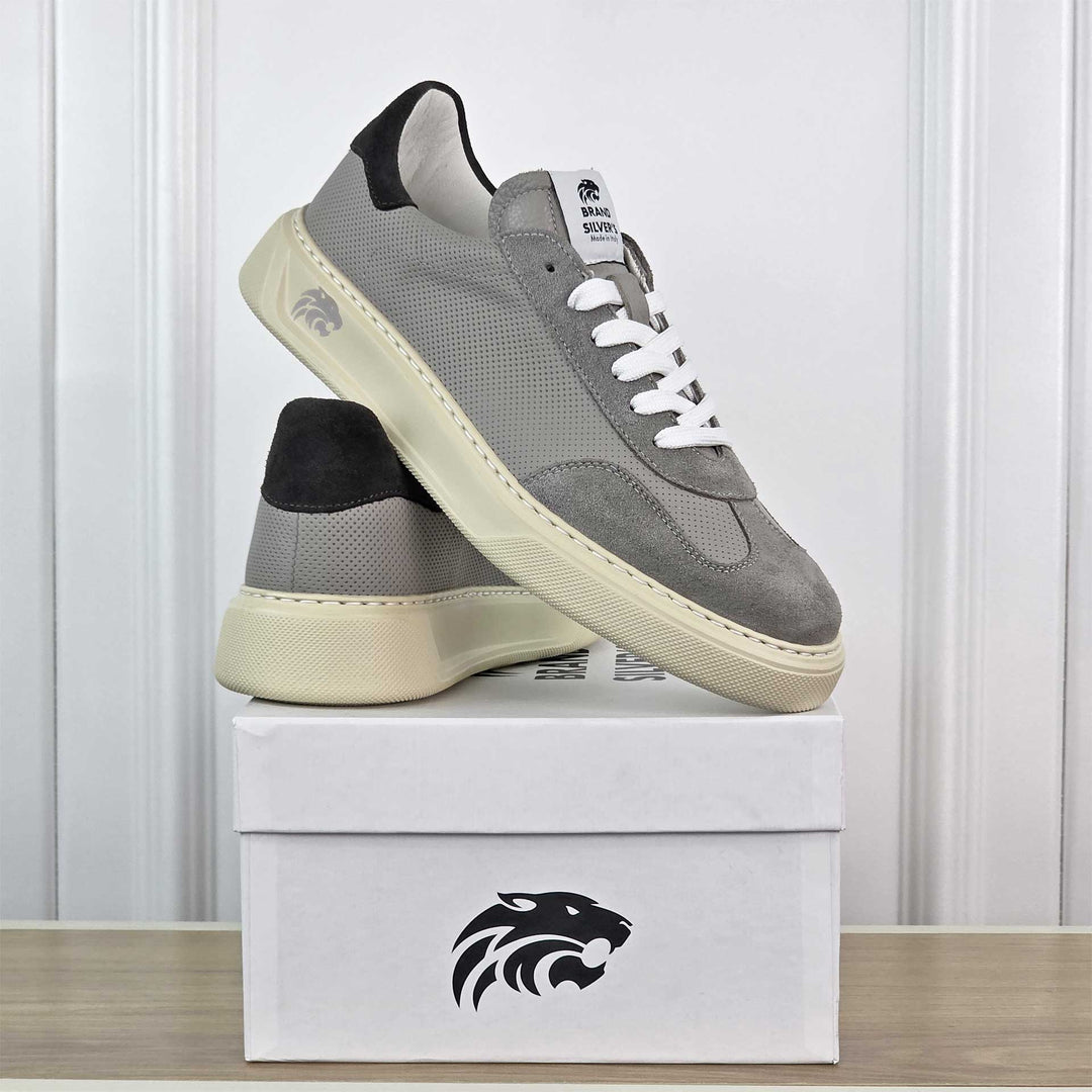 MILES PELLE GRIGIO MIX EVA LIGHT