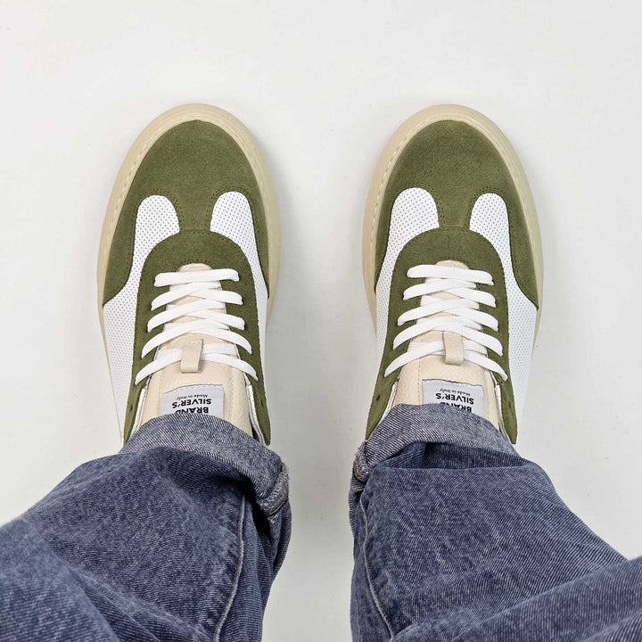 MILES PELLE BIANCO VERDE EVA LIGHT
