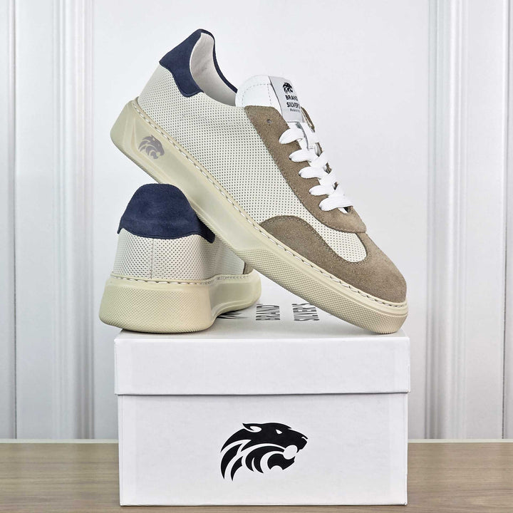 MILES PELLE BEIGE BIANCO JEANS EVA LIGHT