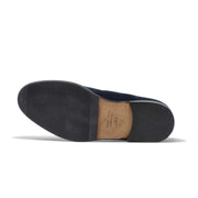 Mocassino Capri con Nappine Camoscio Blu