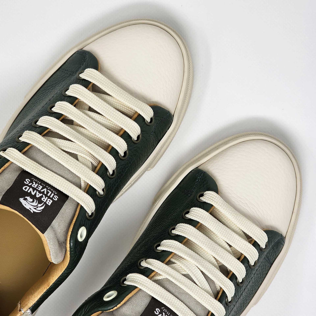 NEVADA IN BLACK BEIGE LEATHER