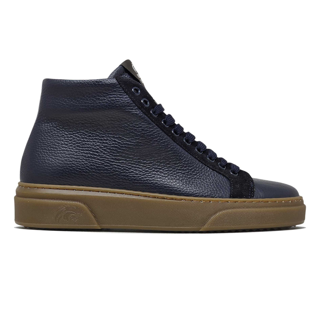 NEVADA BOOT PELLE NERO BLU CASTAGNA BEIGE