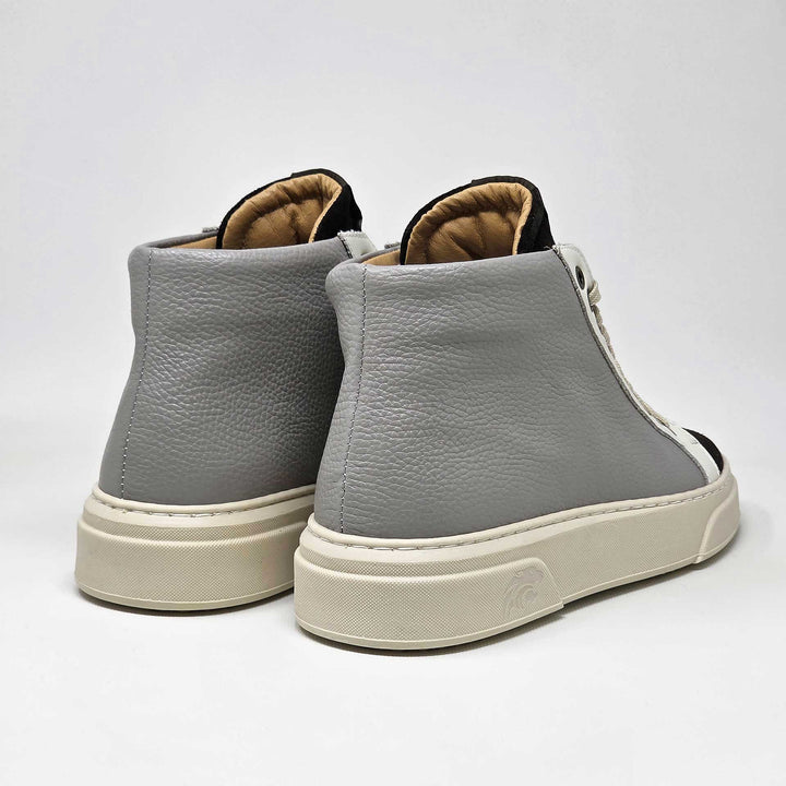 NEVADA BOOT PELLE GRIGIO MORO LATTE