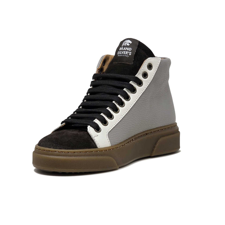 NEVADA BOOT PELLE GRIGIO MORO LATTE