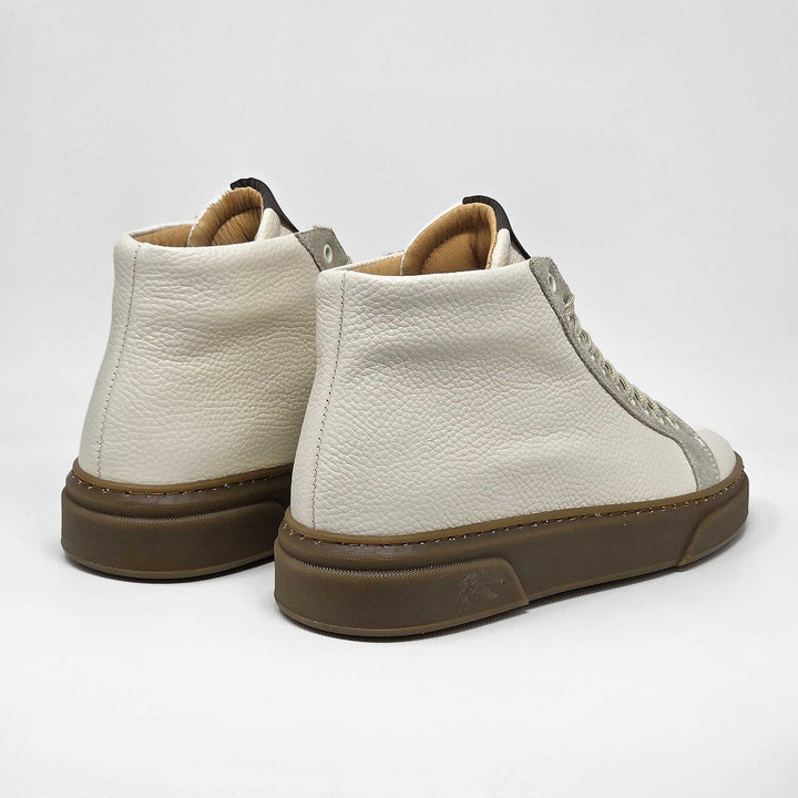 NEVADA BOOT PELLE NERO BLU CASTAGNA BEIGE