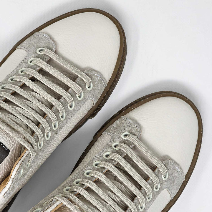 NEVADA BOOT PELLE NERO BLU CASTAGNA BEIGE