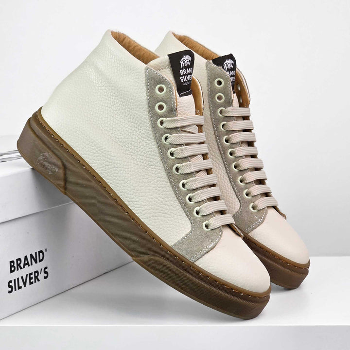 NEVADA BOOT PELLE NERO BLU CASTAGNA BEIGE