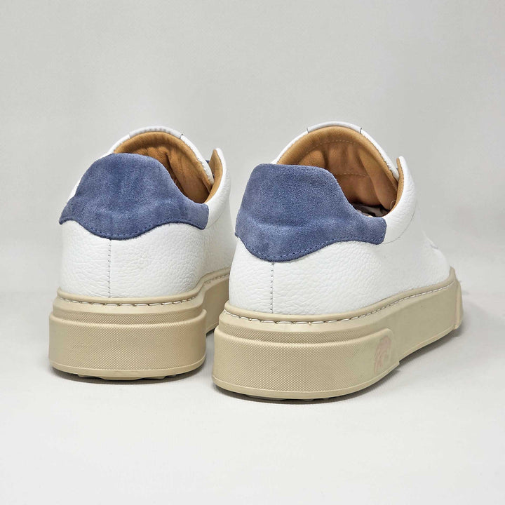 NEVADA PELLE BIANCA CAMOSCIO JEANS