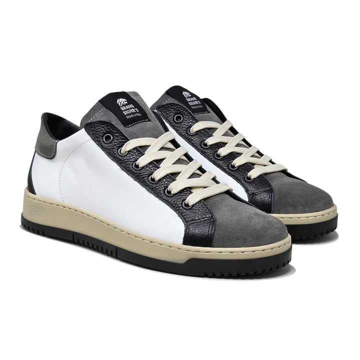Paul black — Sneaker in pelle