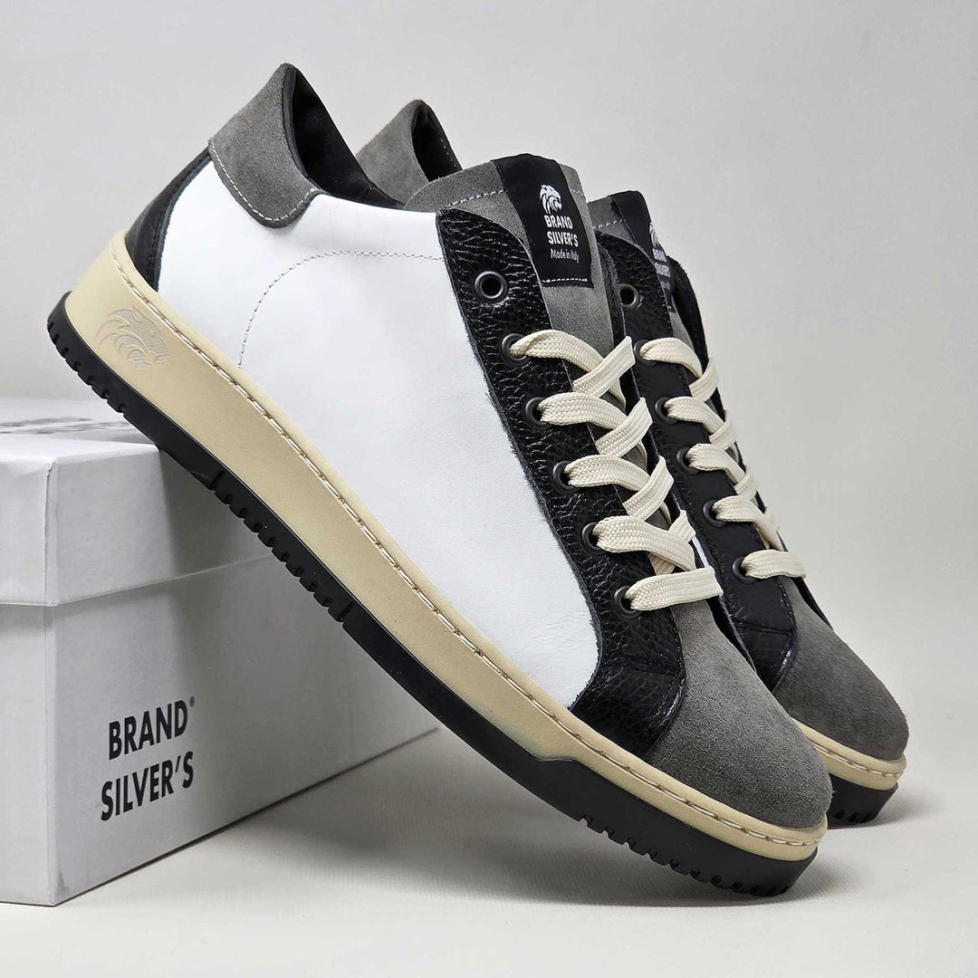 Paul black — Sneaker in pelle