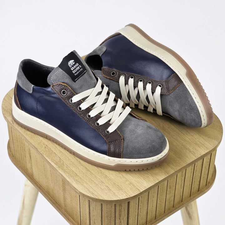 Paul ambra — Baskets en cuir