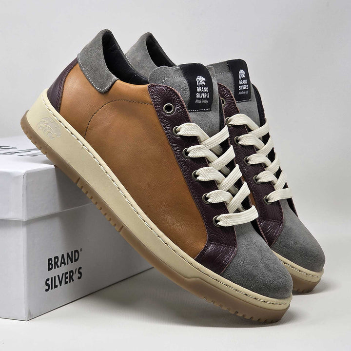 Paul ambra — Sneaker in pelle