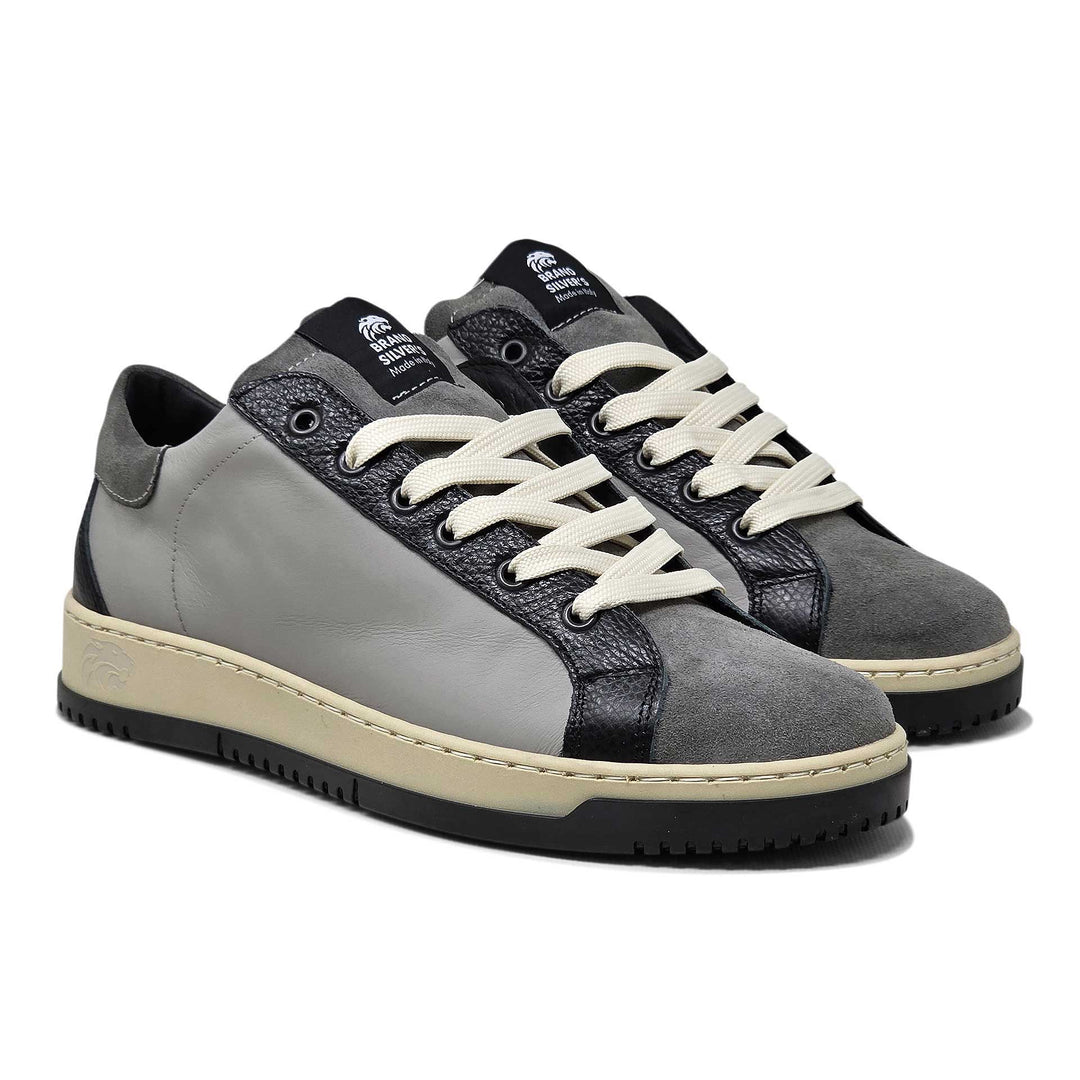 Paul black — Sneaker in pelle